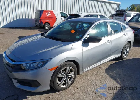 2018 Honda Civic Lx из США, поврежденный, VIN 2HGFC2F59JH583635